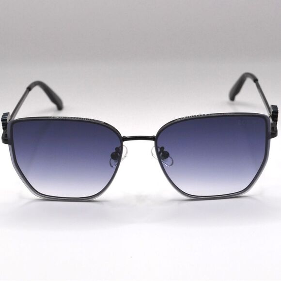 Loewe Women’s Sunglasses | Black Metal Frame | Blue/Gray Gradient Lenses main image 14